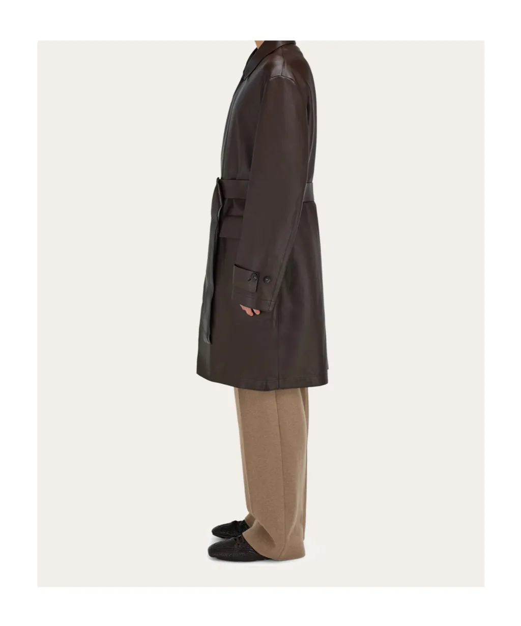 Ferragamo Belted Long Coat
