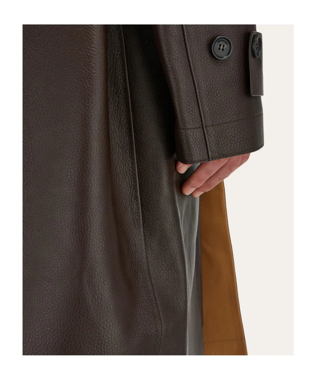 Ferragamo Belted Long Coat