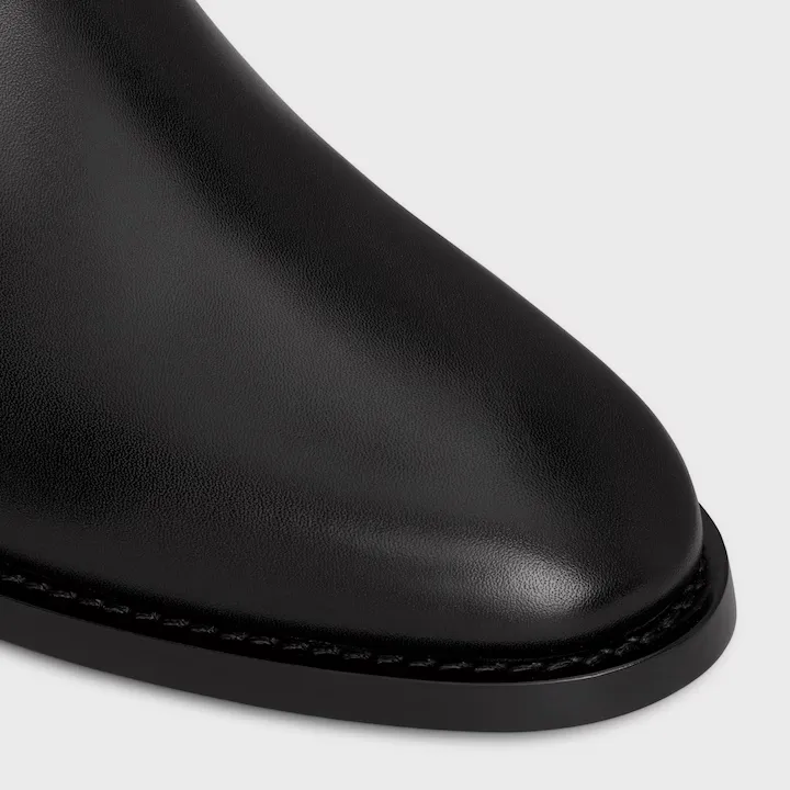 Celine Anais Riding Boot In Calfskin
