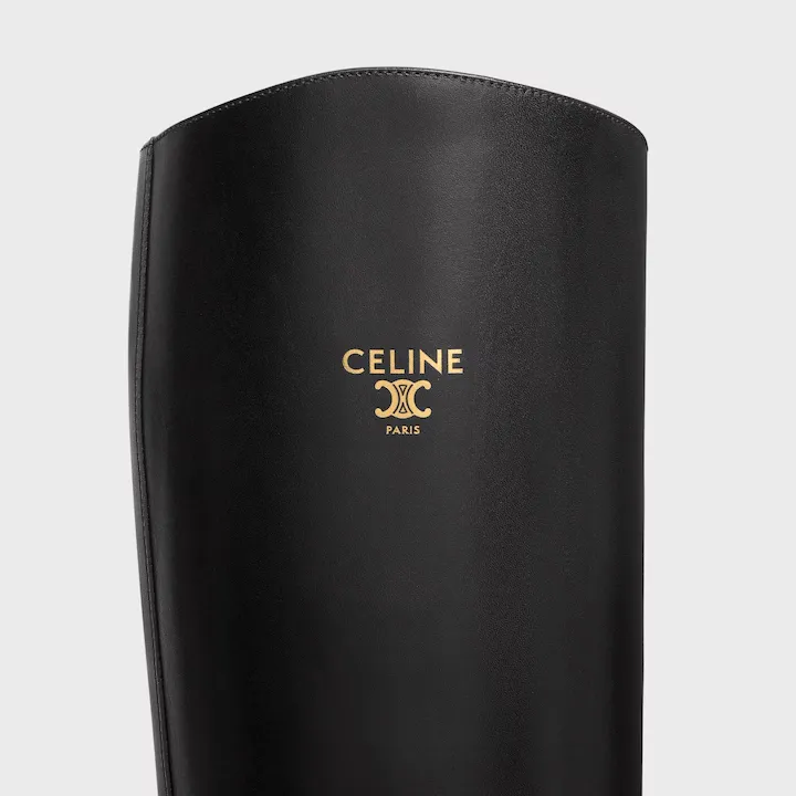 Celine Anais Riding Boot In Calfskin