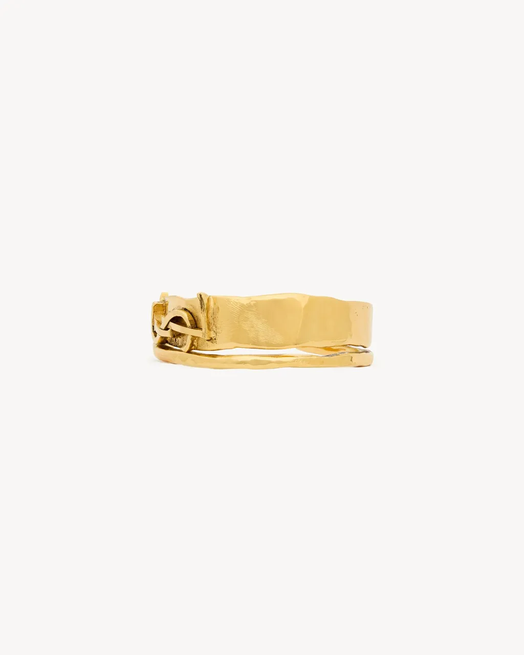 Saint Laurent Cassandre Double Cuff