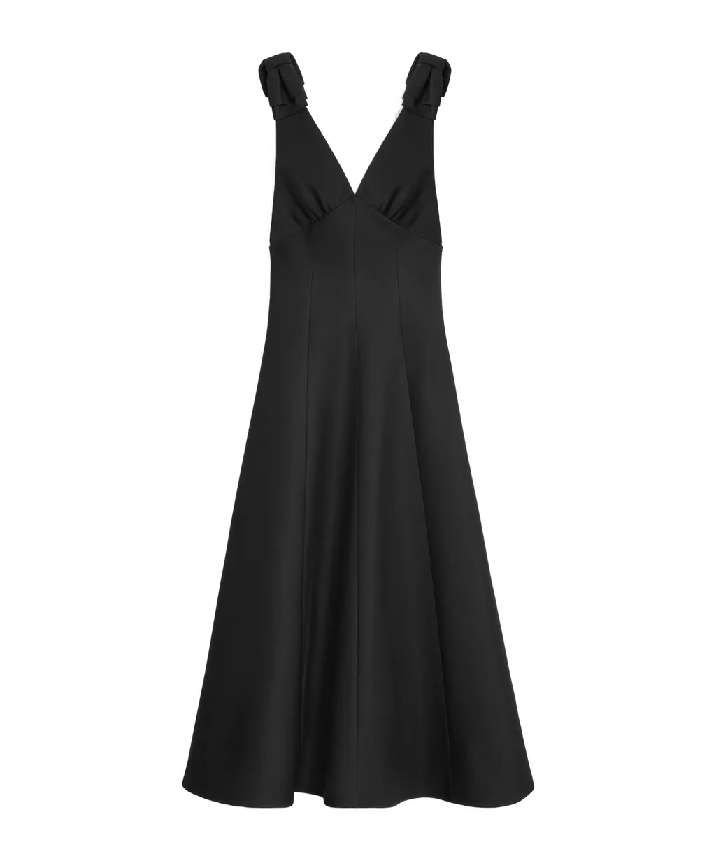 Dress In Wool And Silk Cady