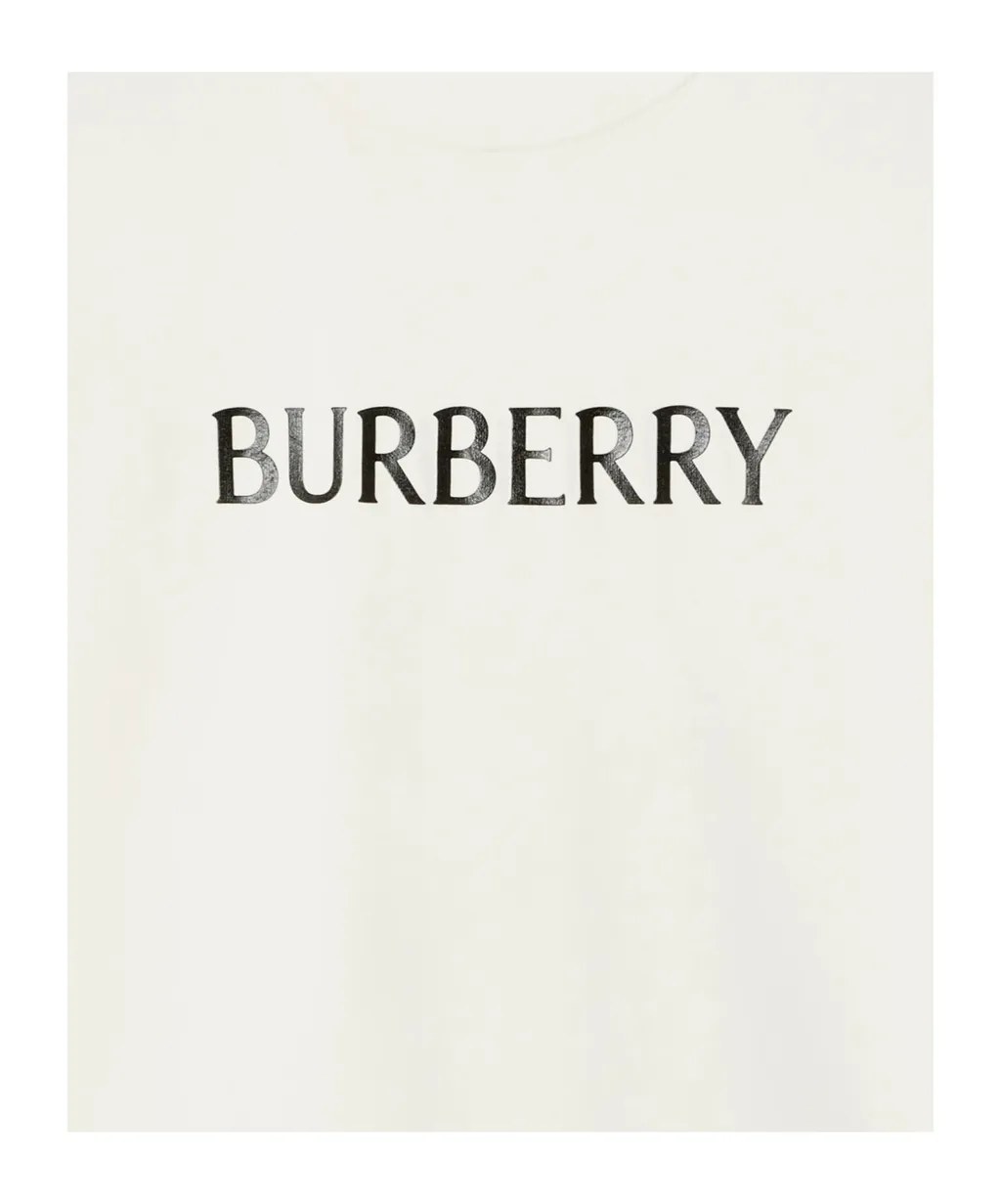 Burberry Logo Printed Crewneck T-Shirt