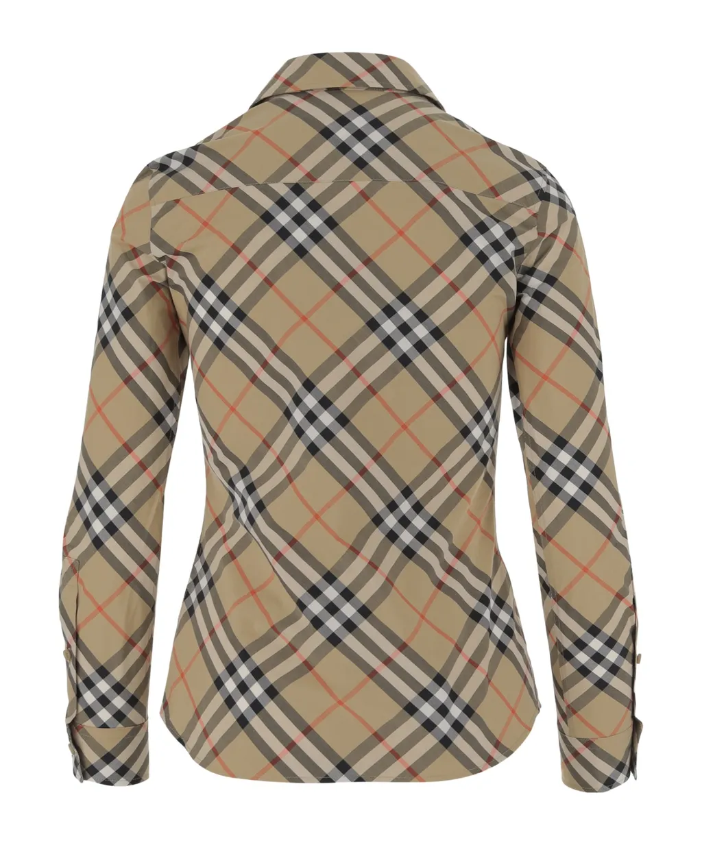 Burberry Slim Fit Checked Shirt