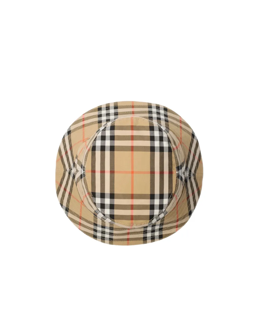Burberry Kids Check Bucket Hat