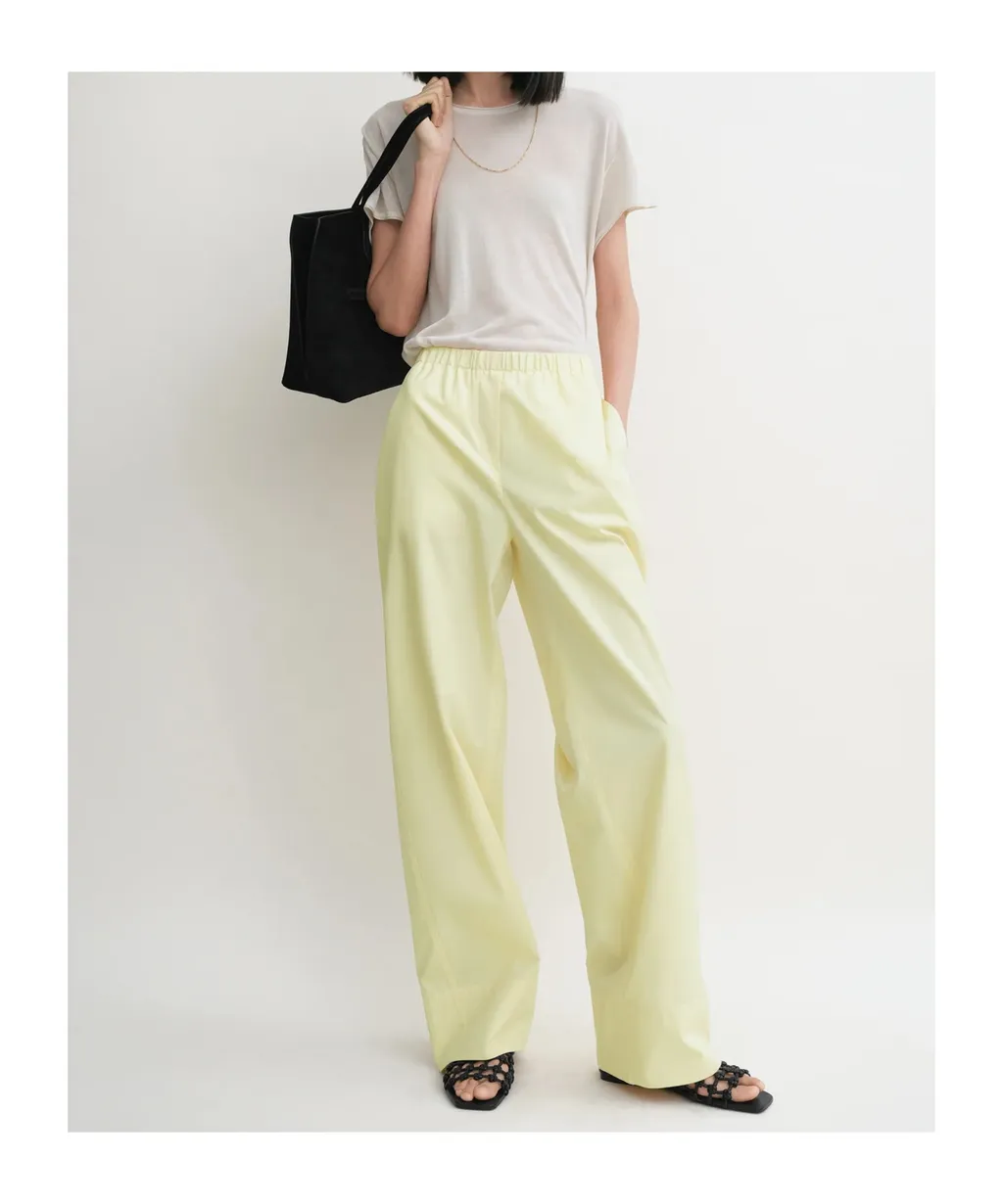 Twisted-Seam Boxer Trousers