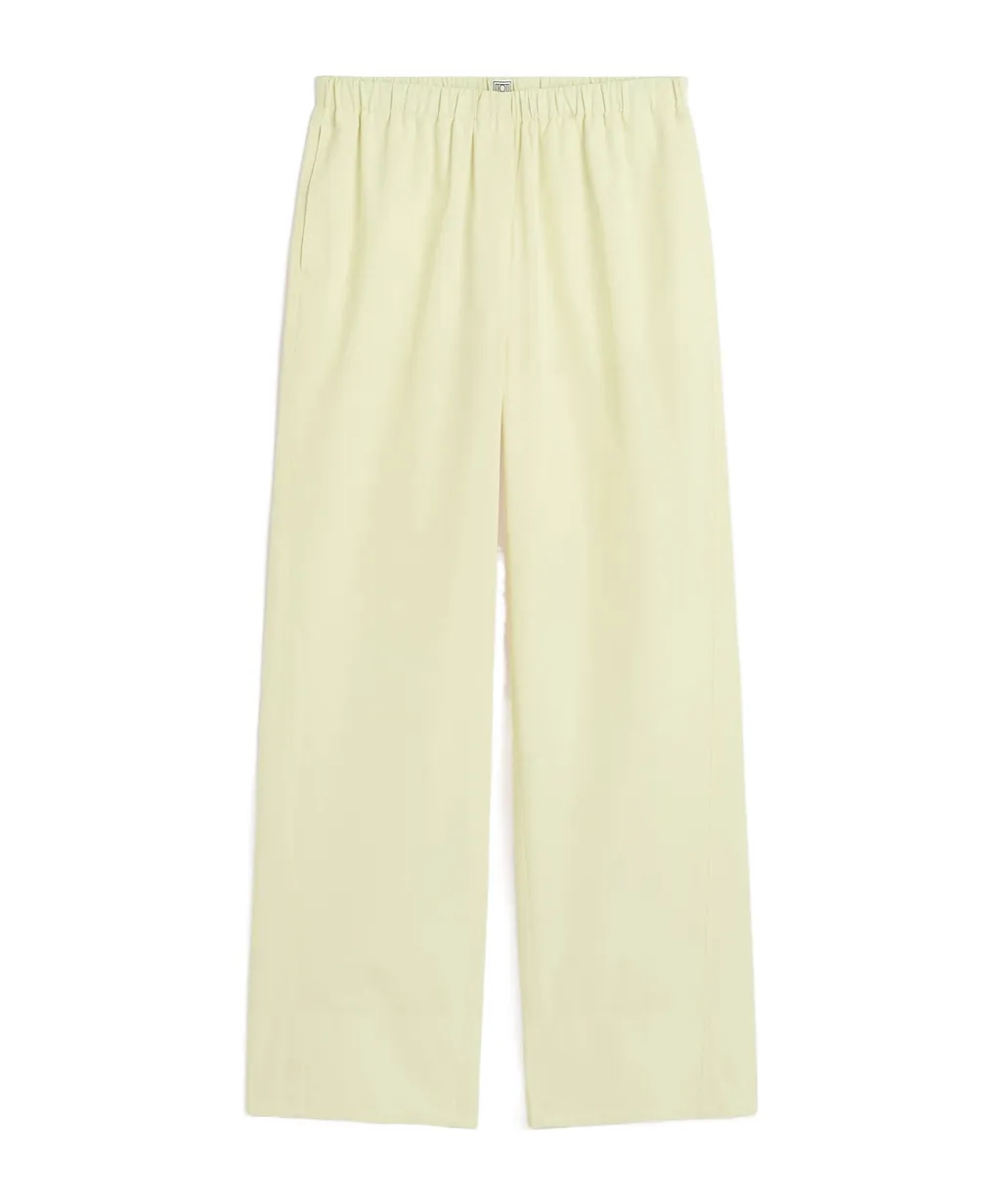 Twisted-Seam Boxer Trousers