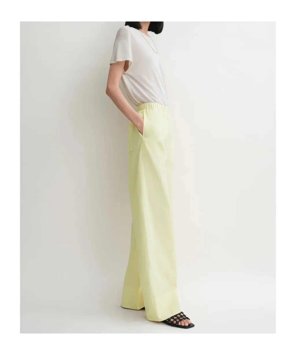 Twisted-Seam Boxer Trousers