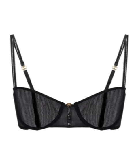 Sheer Mesh Underwired Bra