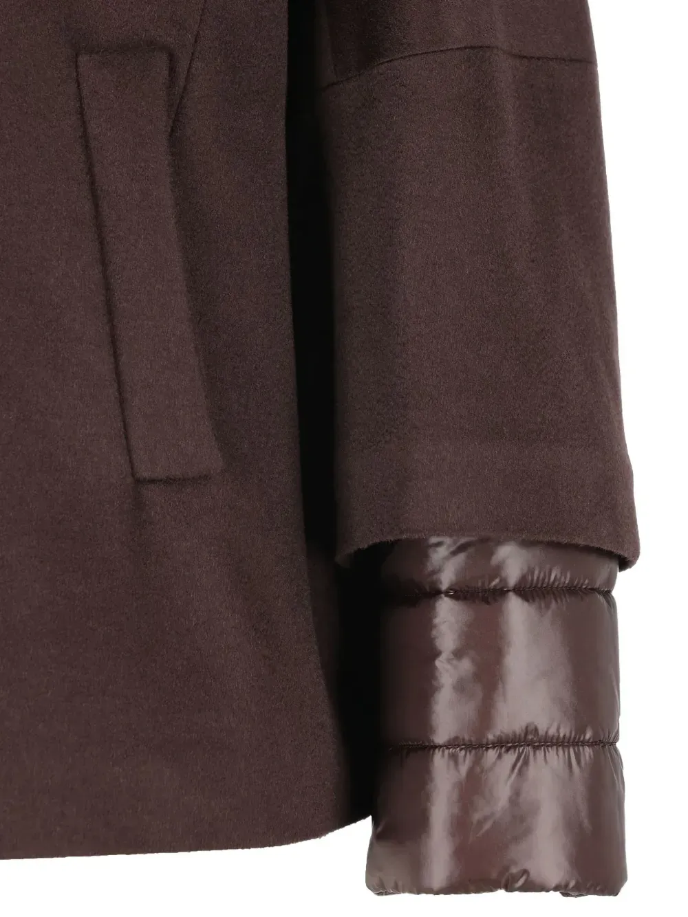 Hooded Panelled Jacket