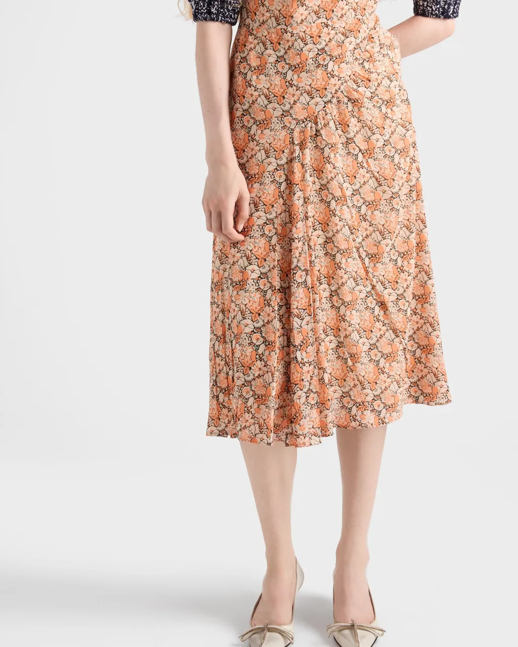 Printed Georgette Dress