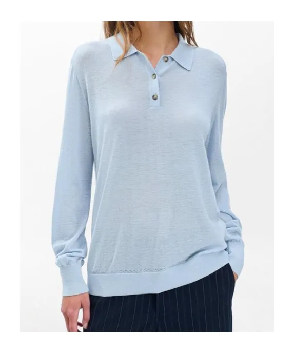 Lightweight Cashmere Polo