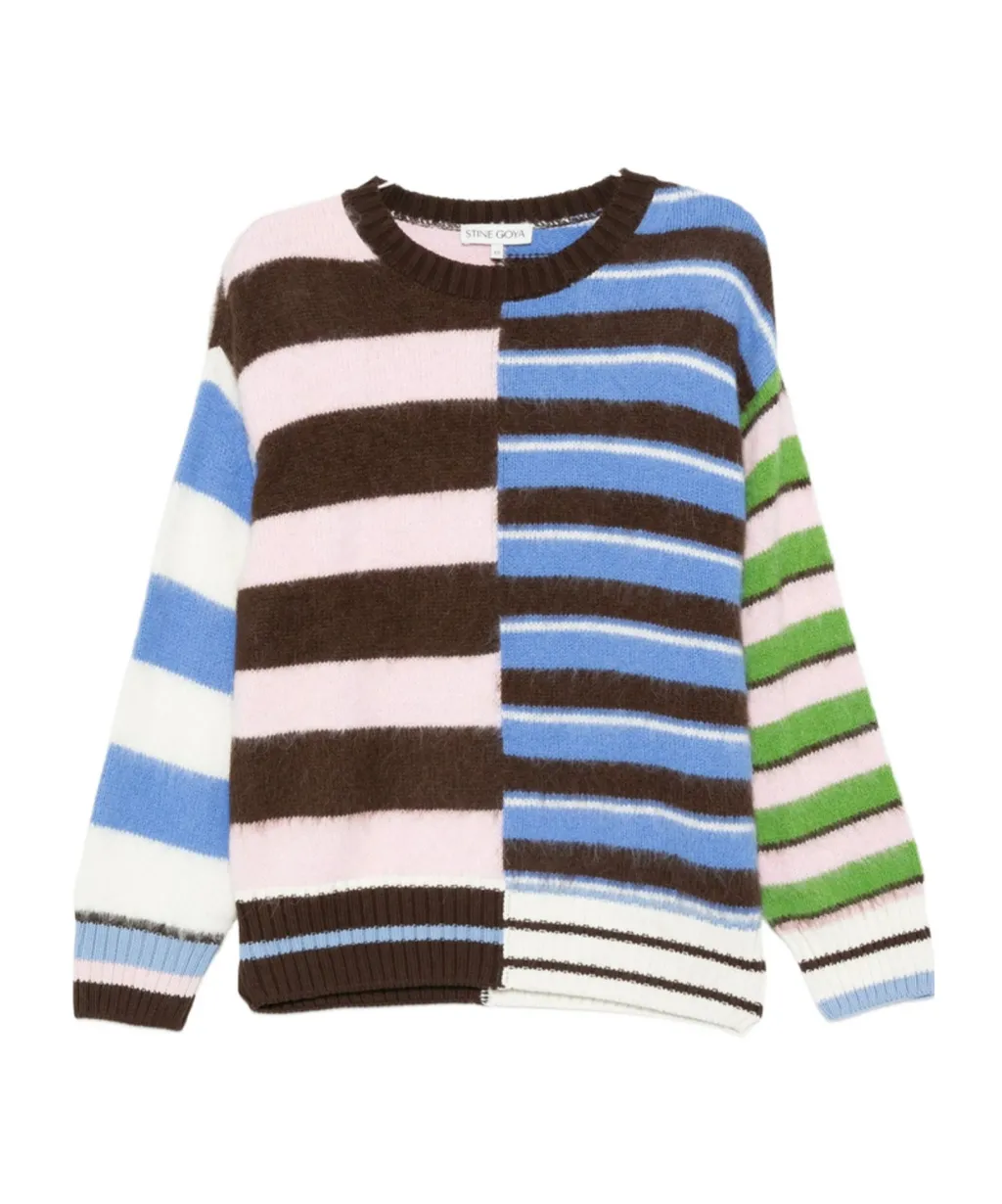 Striped Crew Neck Sweater