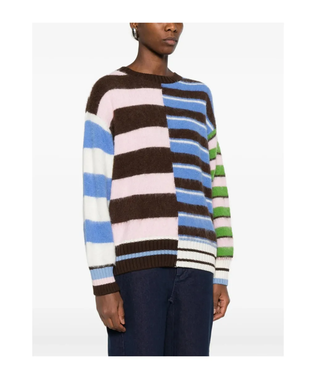 Striped Crew Neck Sweater