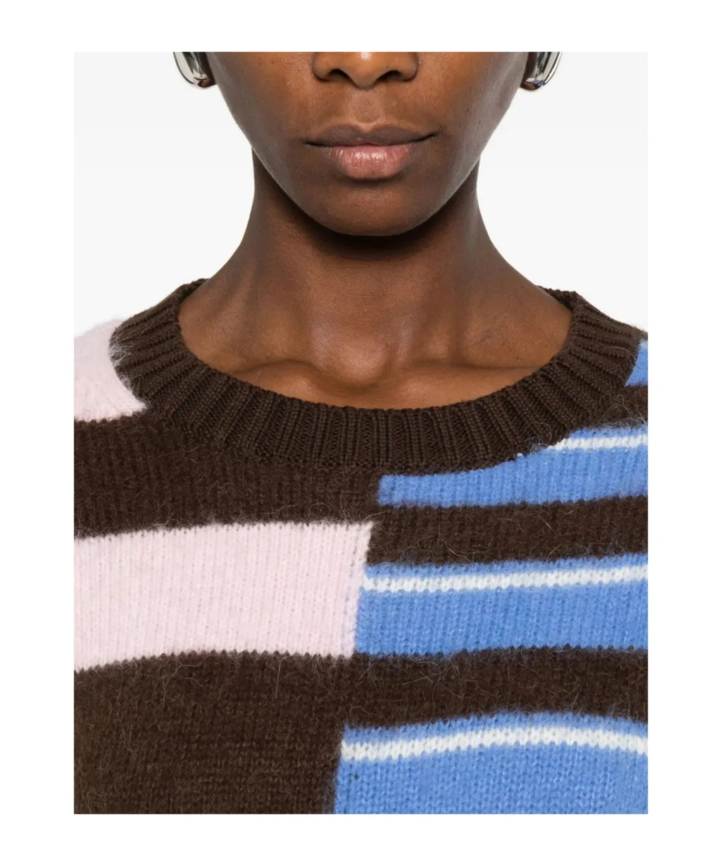Striped Crew Neck Sweater