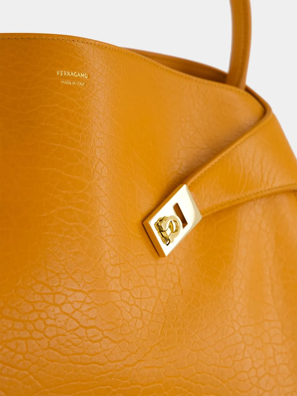 Ferragamo Hug Logo Printed Tote Bag