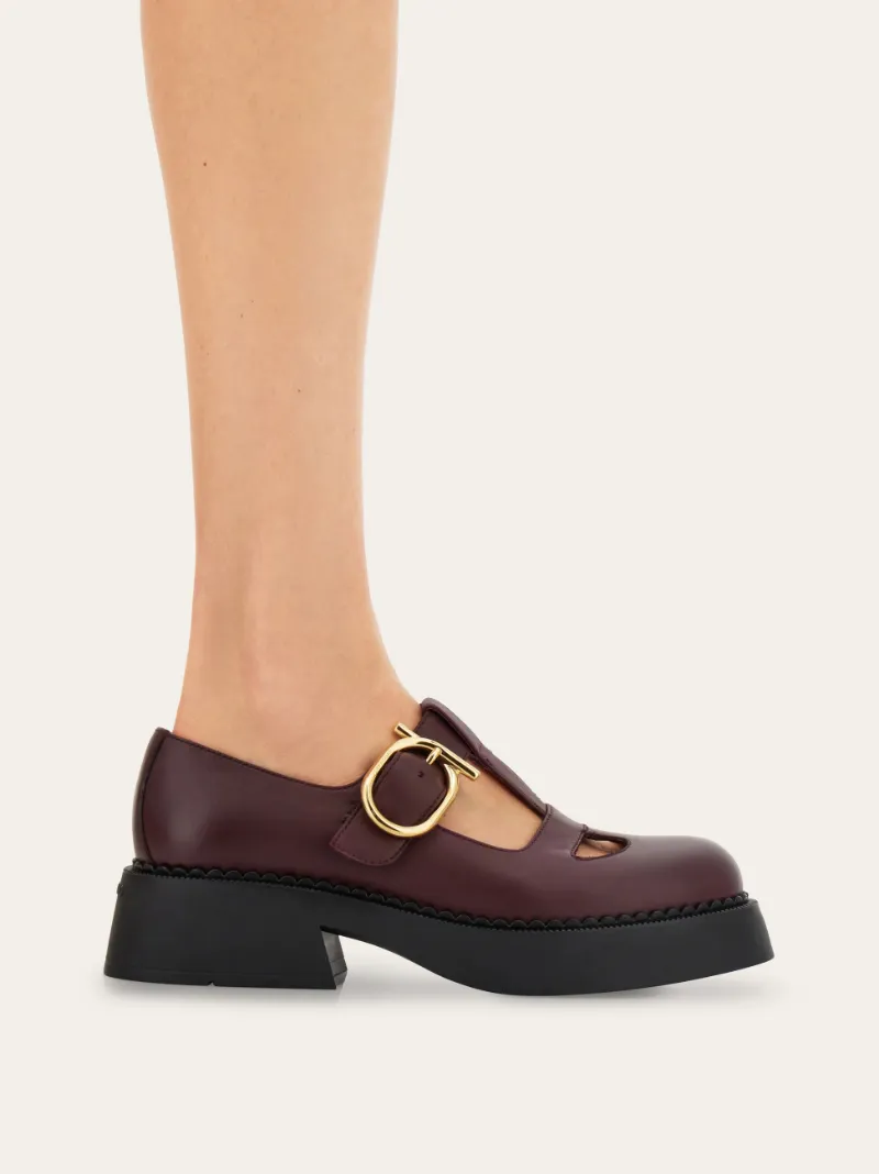 Ferragamo T-Strap Mary Jane Loafers