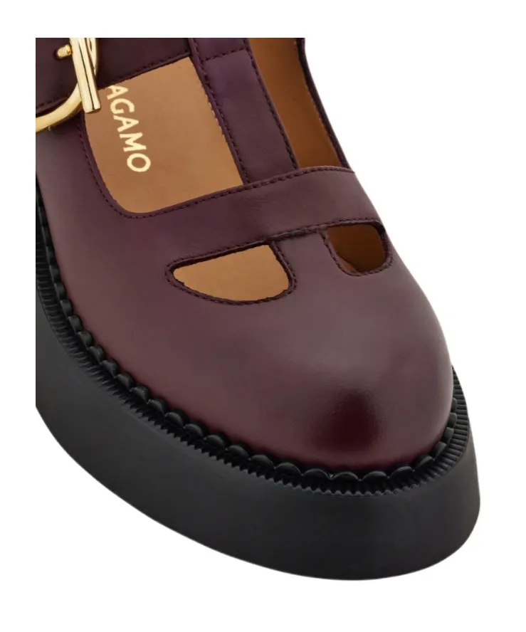 Ferragamo T-Strap Mary Jane Loafers