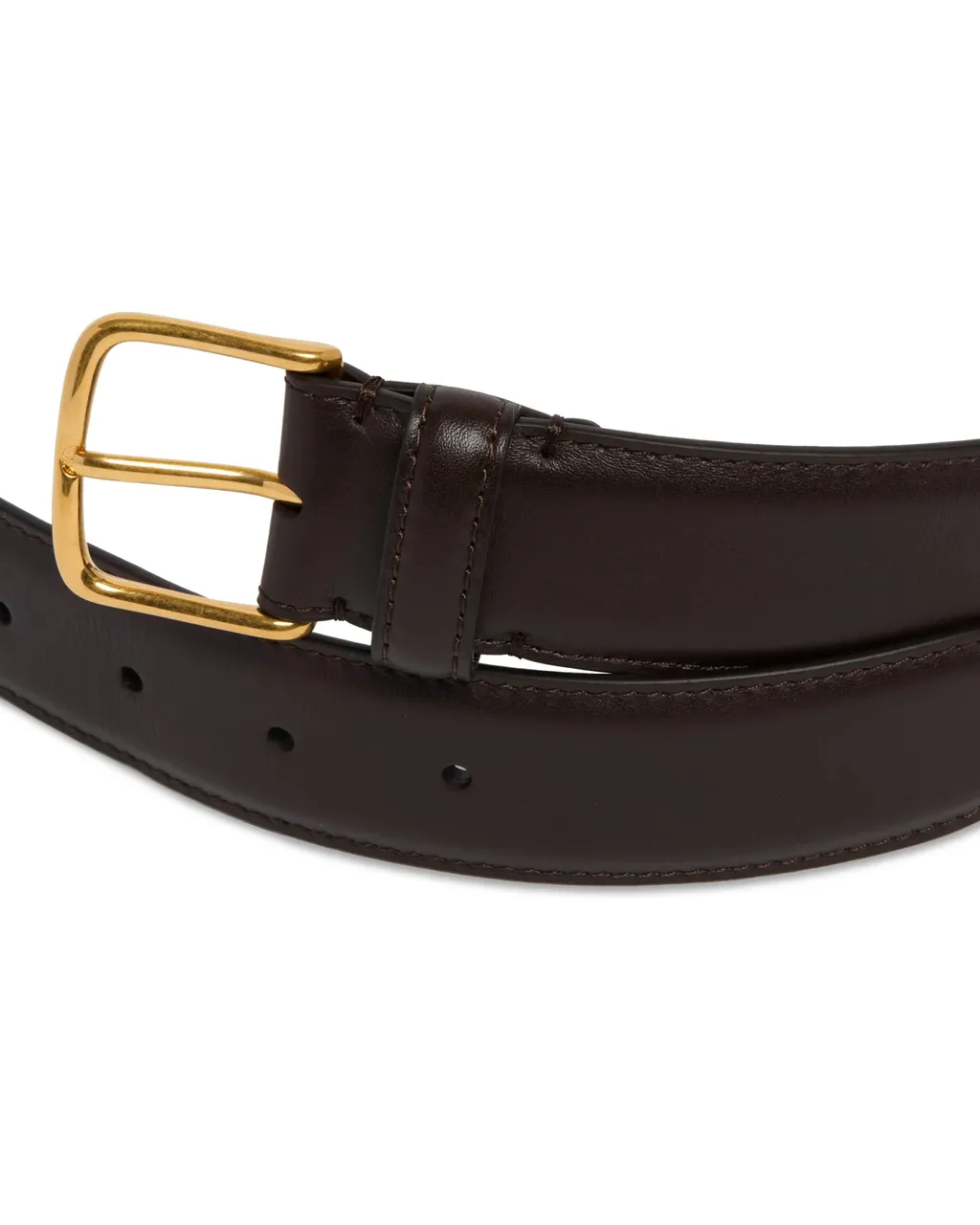 The Row Logo Embossed Classic Belt