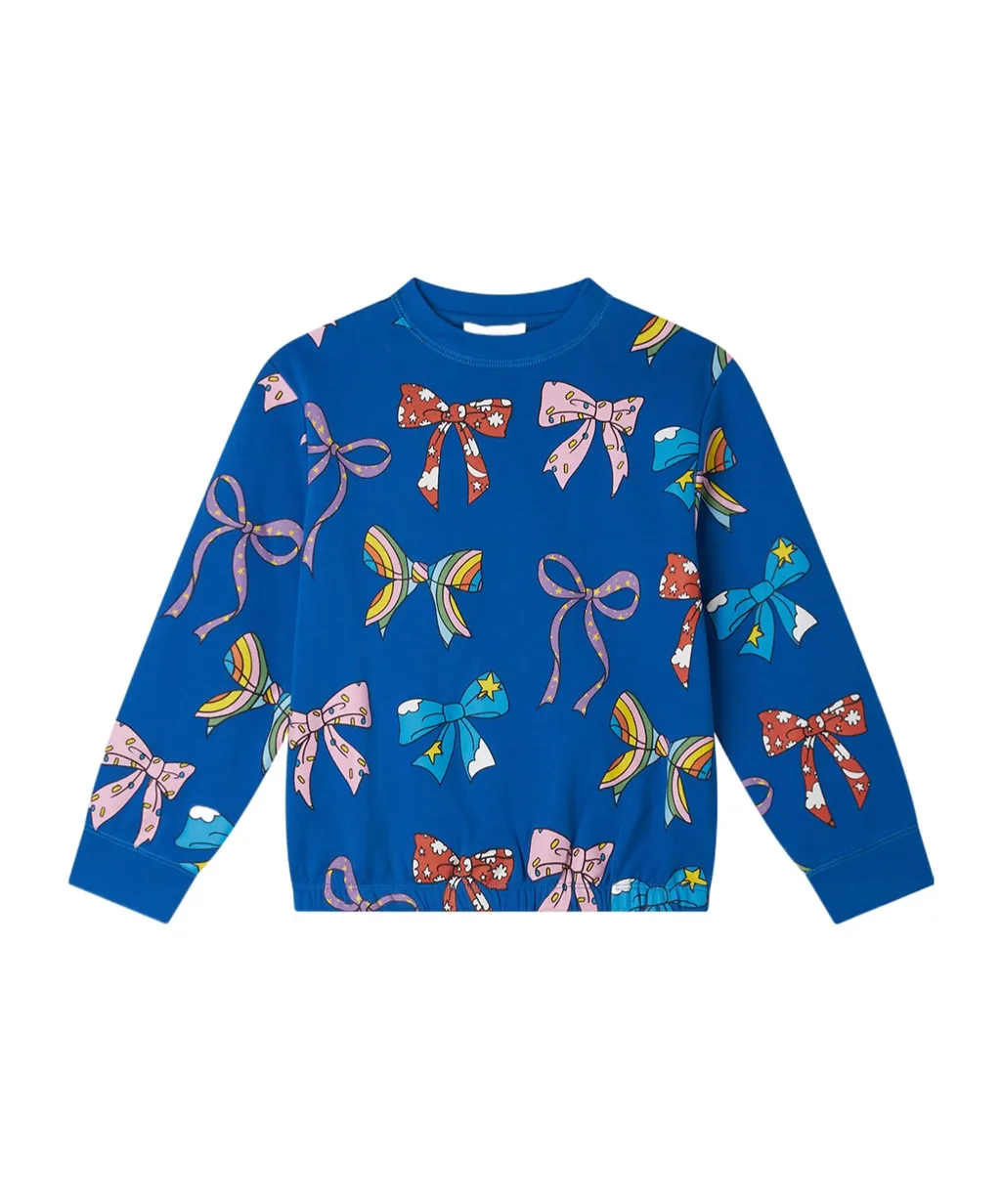 Colorful Bow Sweatshirt