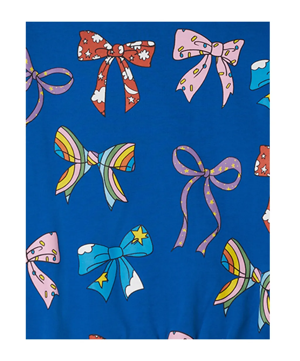 Colorful Bow Sweatshirt