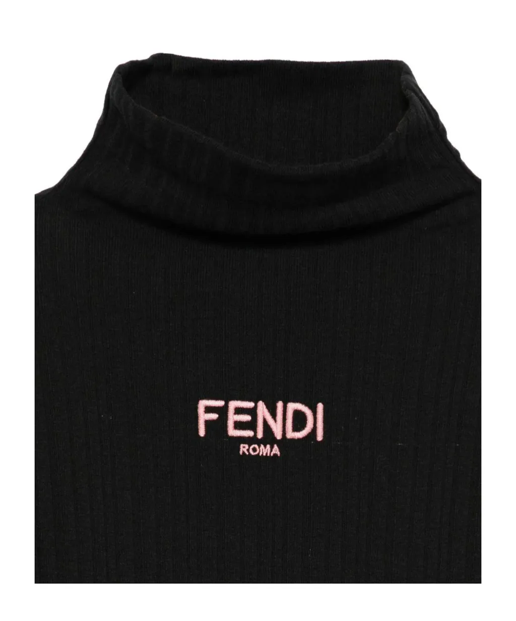 Ribbed Long-Sleeved T-Shirt