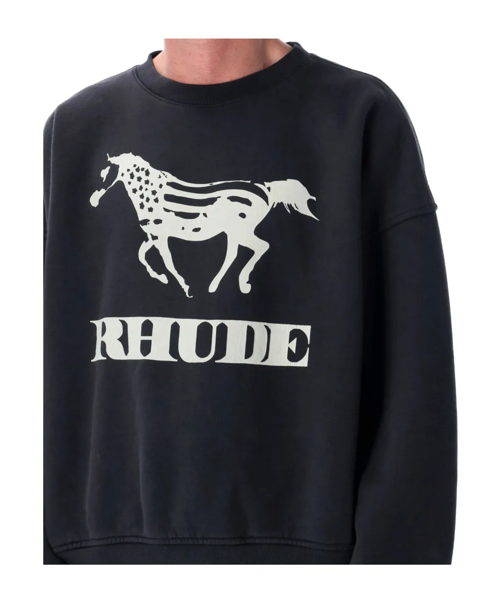 Rhude Dinero Crewneck Sweatshirt