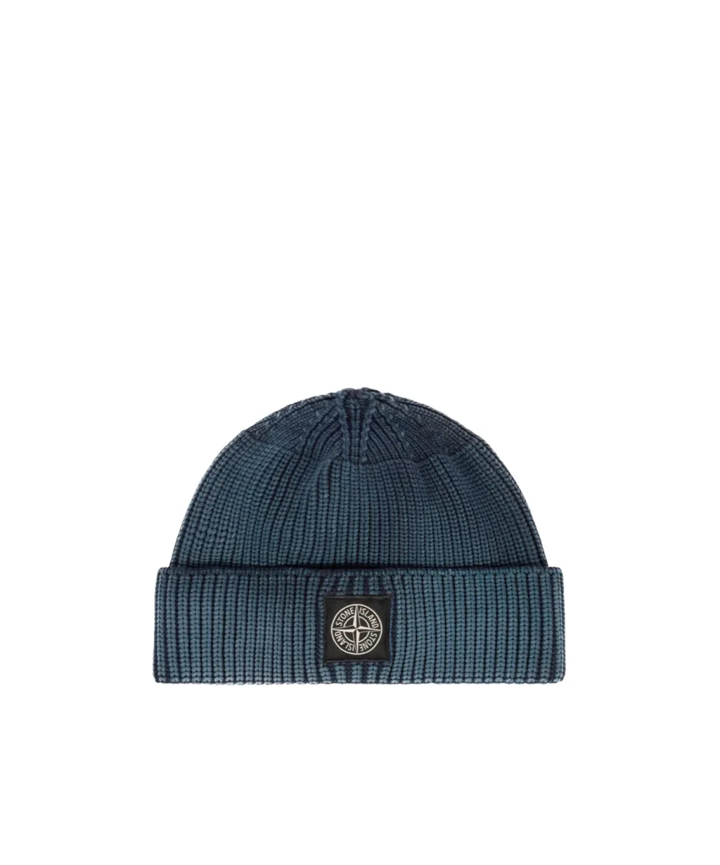 Beanie With Compass Logo Patch