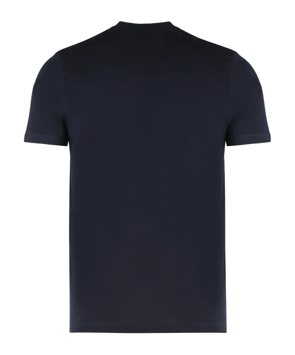 Paul & Shark Crew Neck Printed T-Shirt