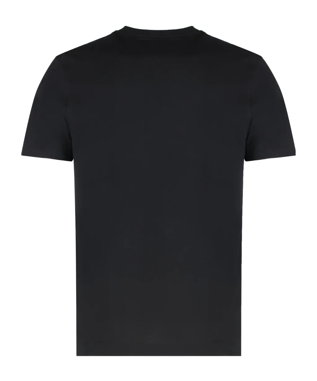 Paul & Shark Crew Neck Printed T-Shirt