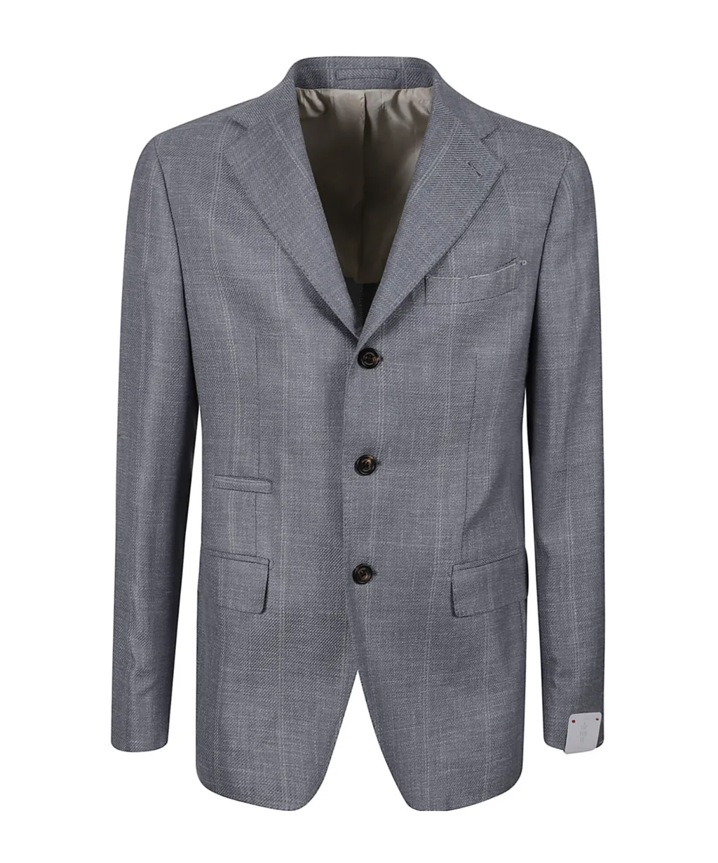 Long-Sleeved Suit Jacket