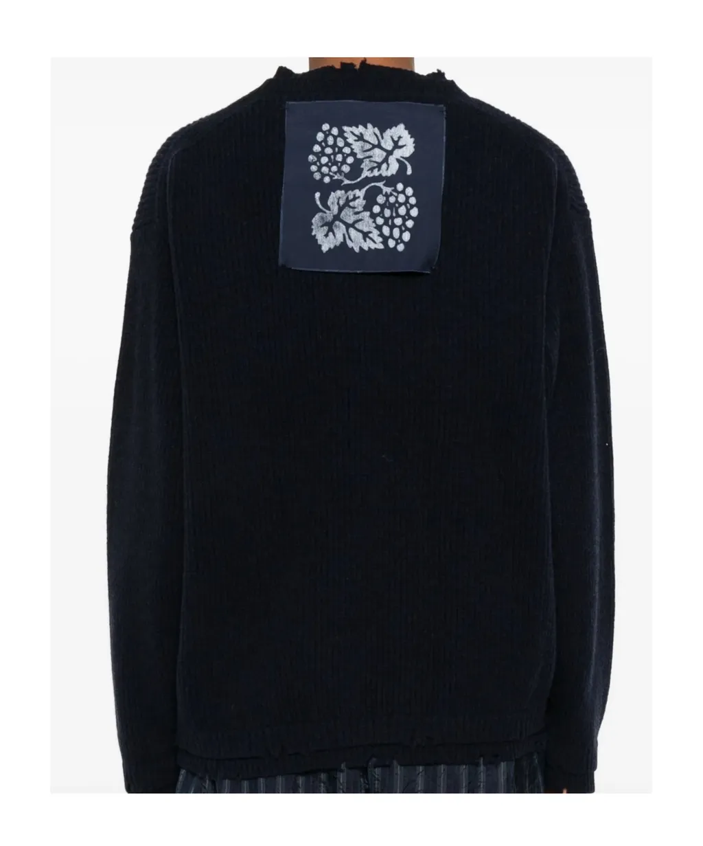 Round-Neck Wool Sweater