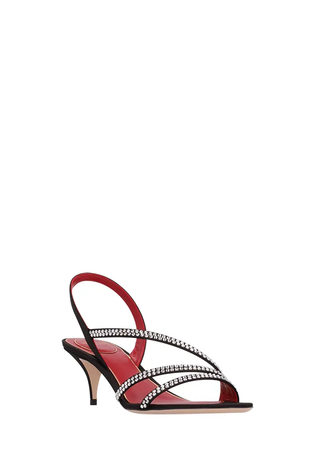 Open-Toe High-Heeled Sandals