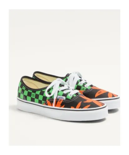 Valentino X Vans Checkerboard Lace-Up Sneakers