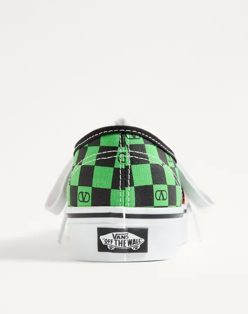 Valentino X Vans Checkerboard Lace-Up Sneakers