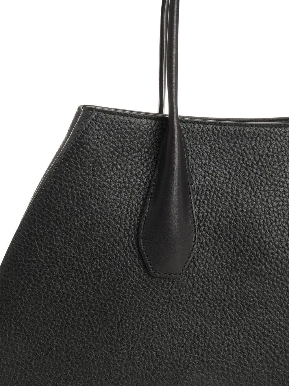 The Row Alger Stitch Detailed Shoulder Bag
