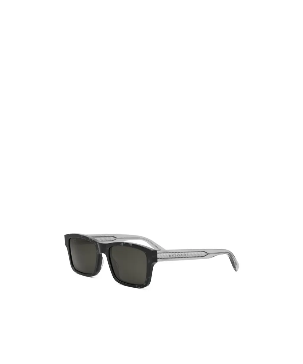 Bulgari Rectangular Frame Sunglasses