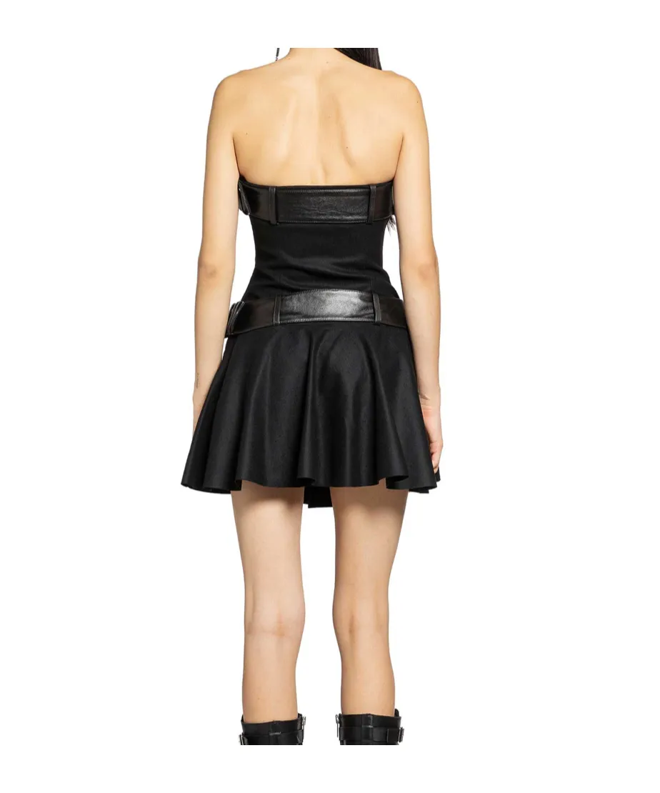 Double-Belted Mini Dress
