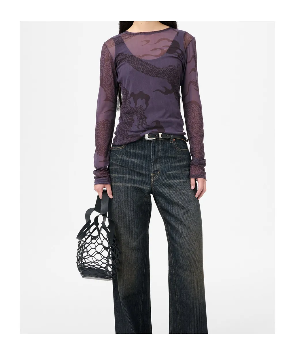 Print Long-Sleeve Top