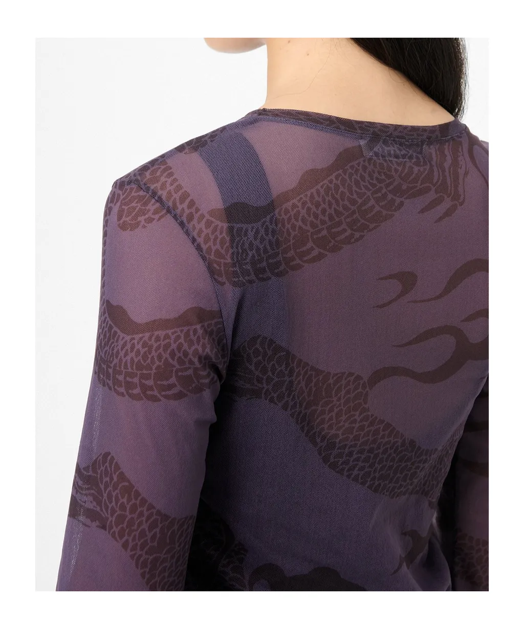 Print Long-Sleeve Top