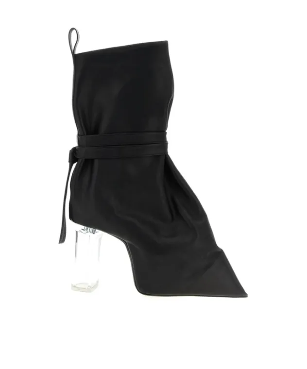 Rick Owens Taco Kiss Heeled Boots