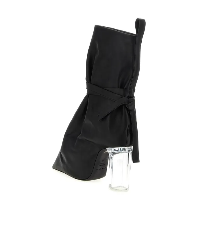 Rick Owens Taco Kiss Heeled Boots