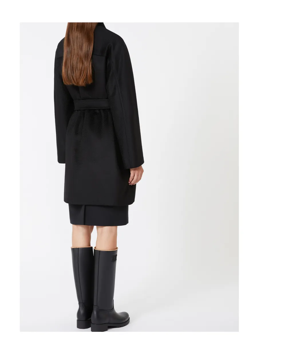 Camel Coat With Belt