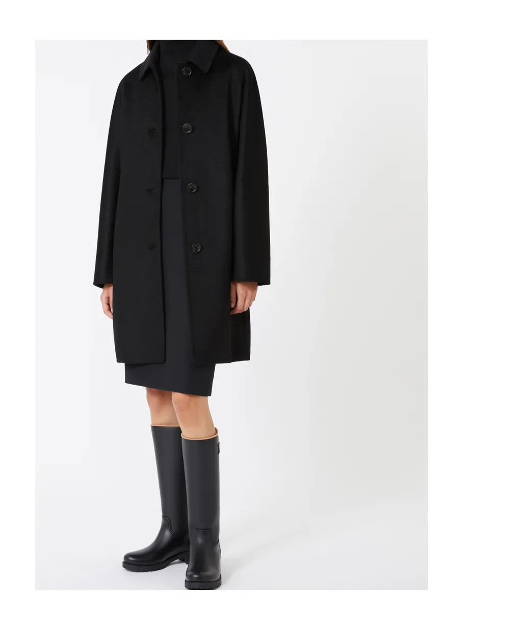 Camel Coat With Belt