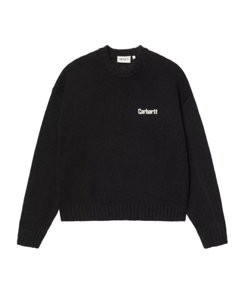 Logo-Detail Heart-Print Sweater