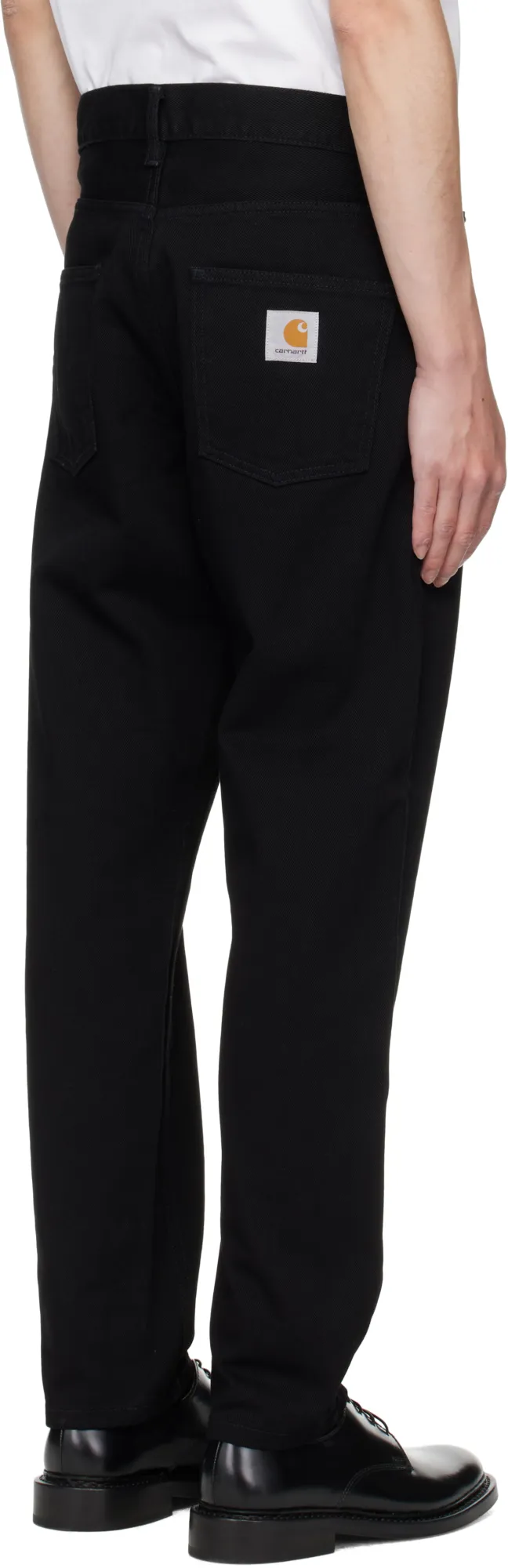 Black Single Knee Trousers