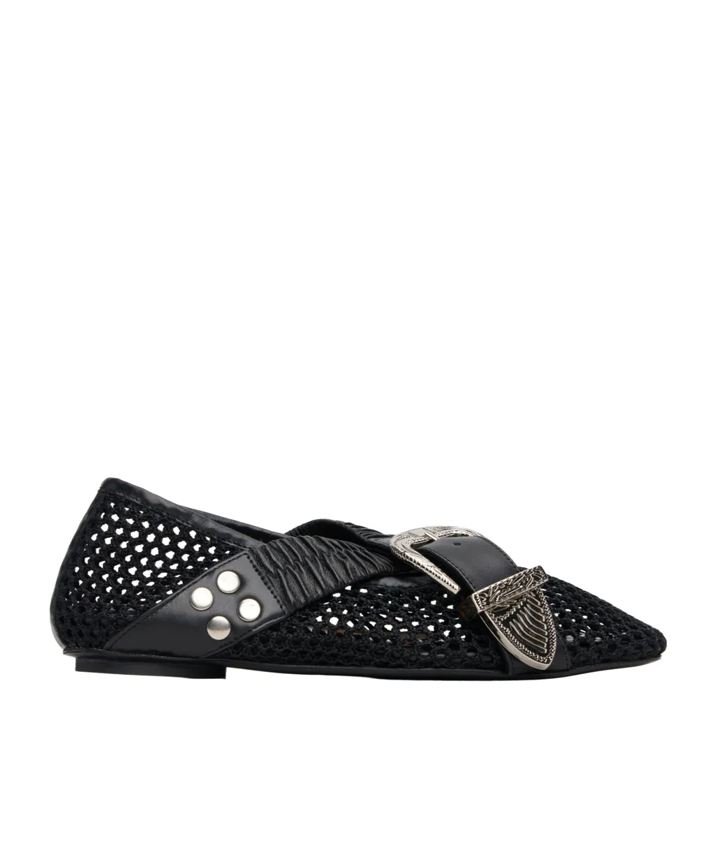 Mesh Ballet Flats