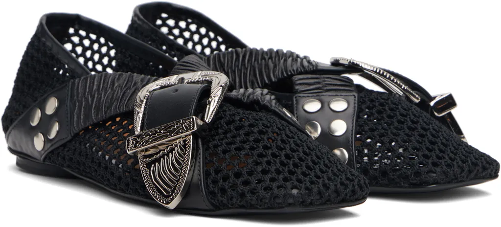 Mesh Ballet Flats