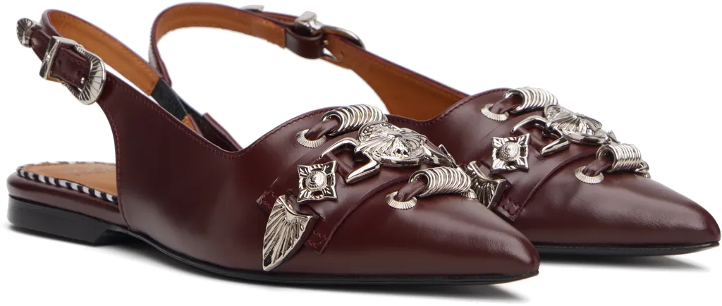 Metal Belt Flats