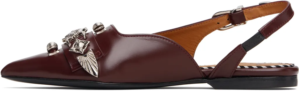 Metal Belt Flats